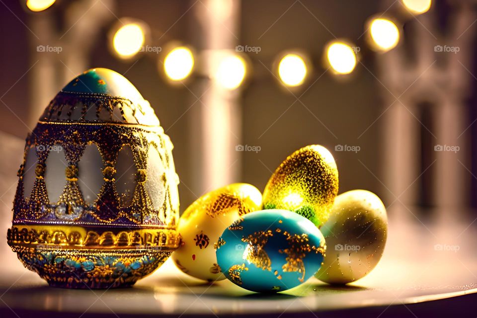 Easter, Easter feast, Easter eggs, colored eggs, Spring, Egg