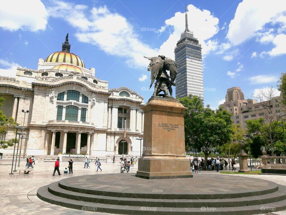 Paseo por la alameda en la ciudad de México!!!