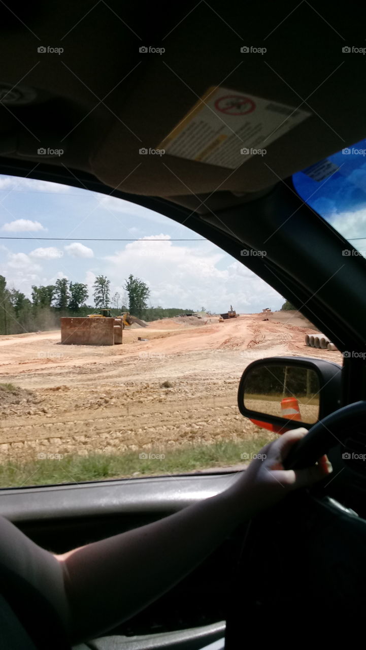 Making way for a new highway