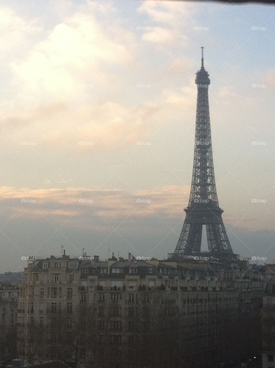 Paris at dawn