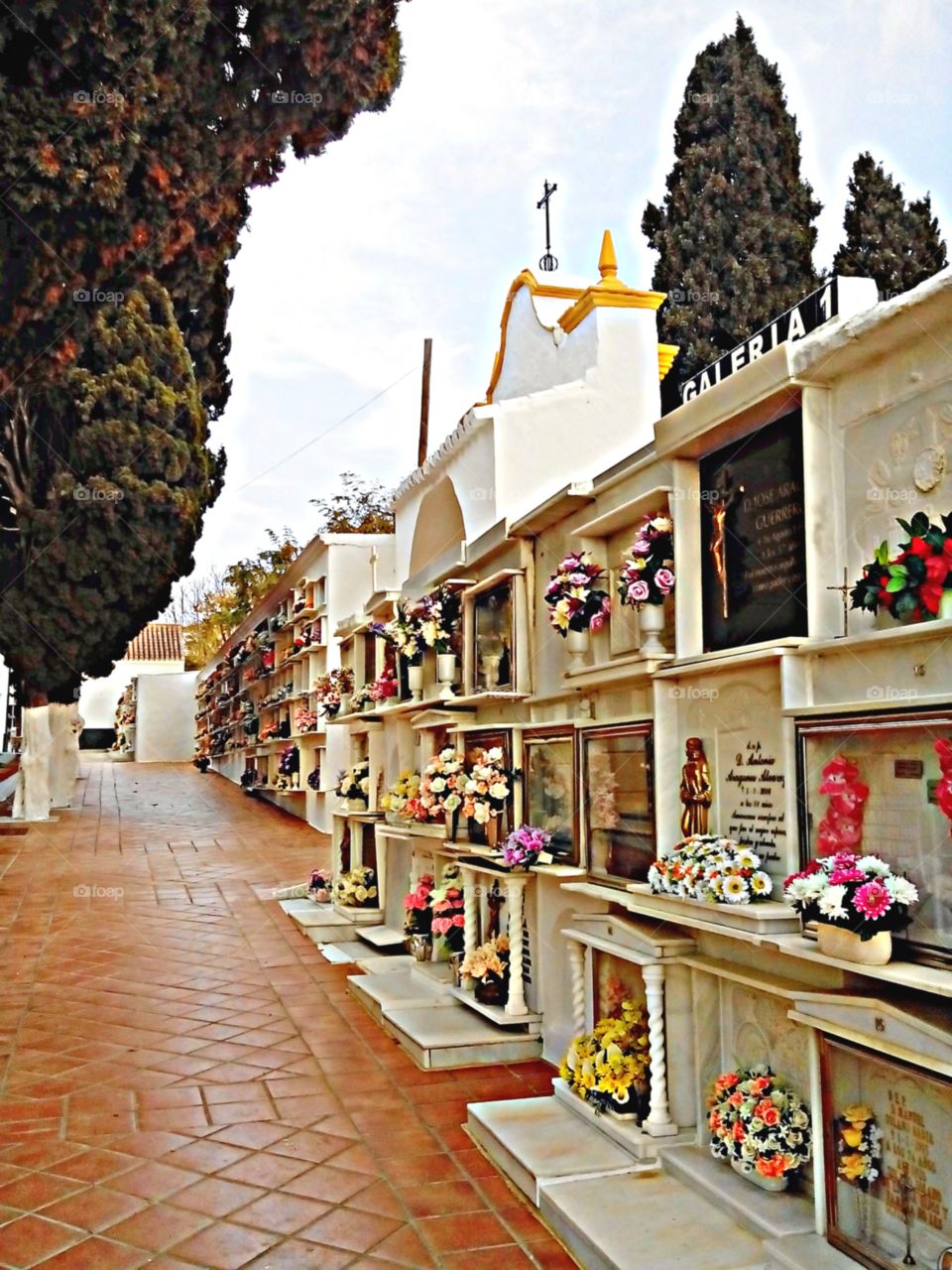 Cementary . Cementary in Alhaurin el Grande, Spain 