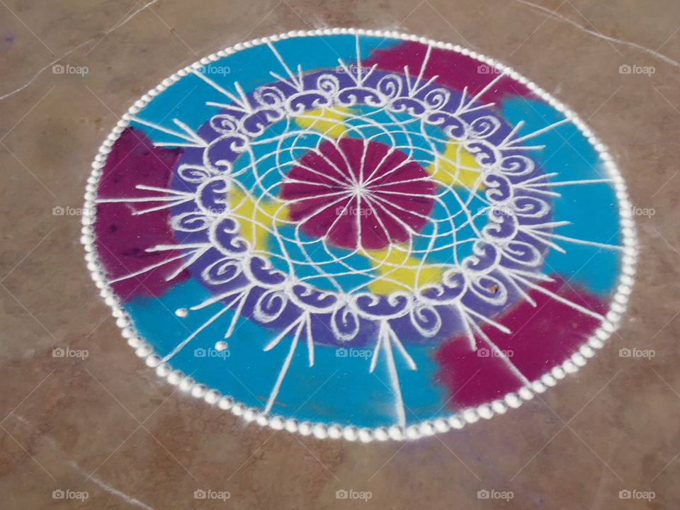 Rangoli Sacred Design