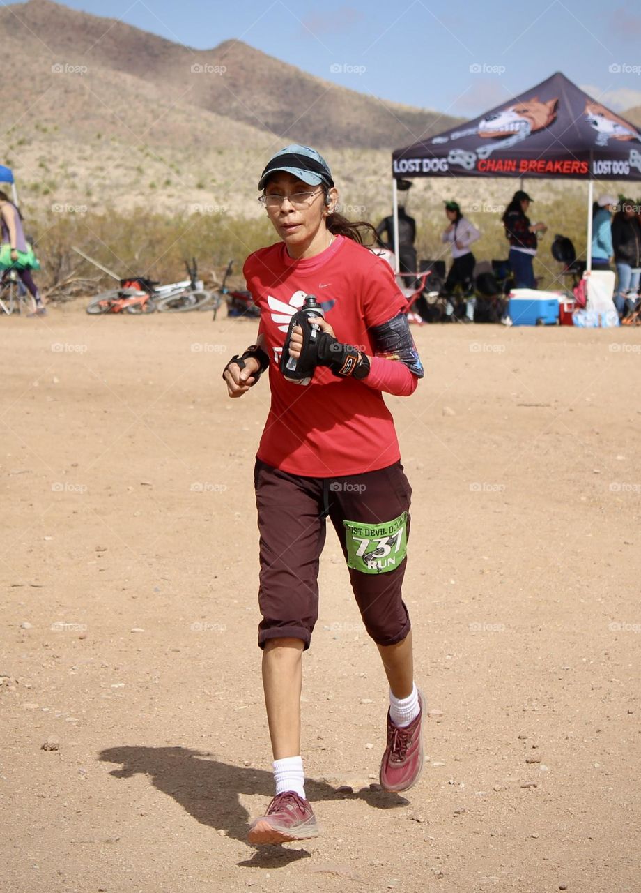 Lady Marathoner , Lots of Conviction 