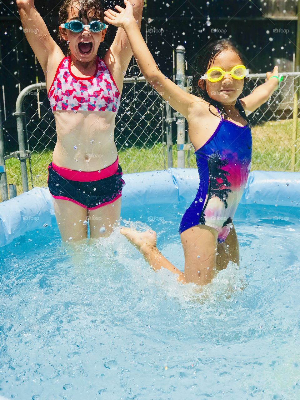 June fun with the pool 