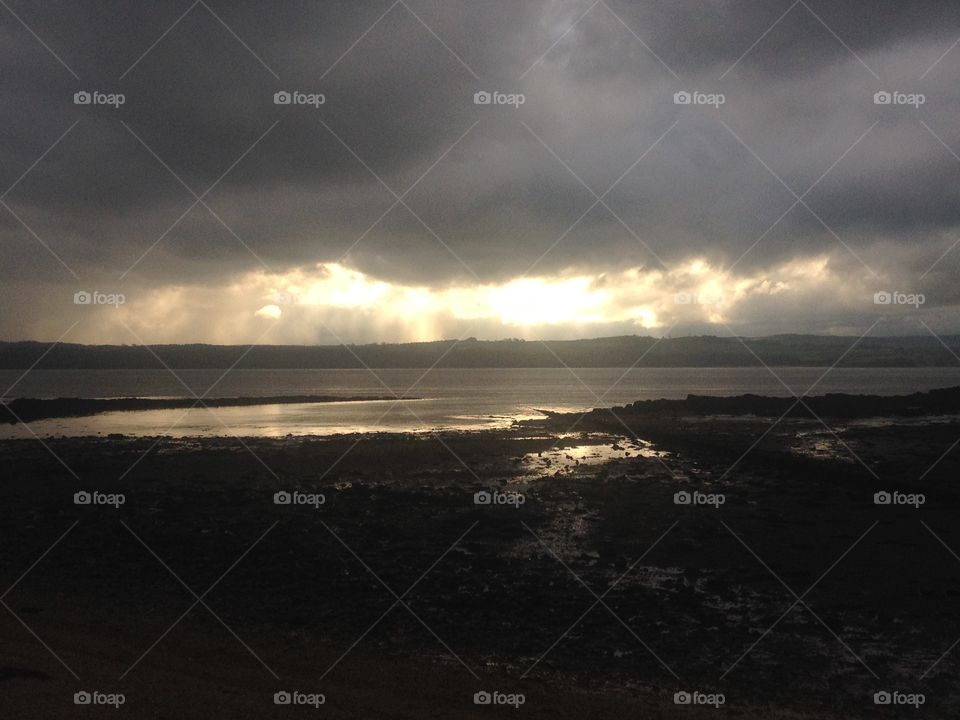 Firth Of Forth cloudy but