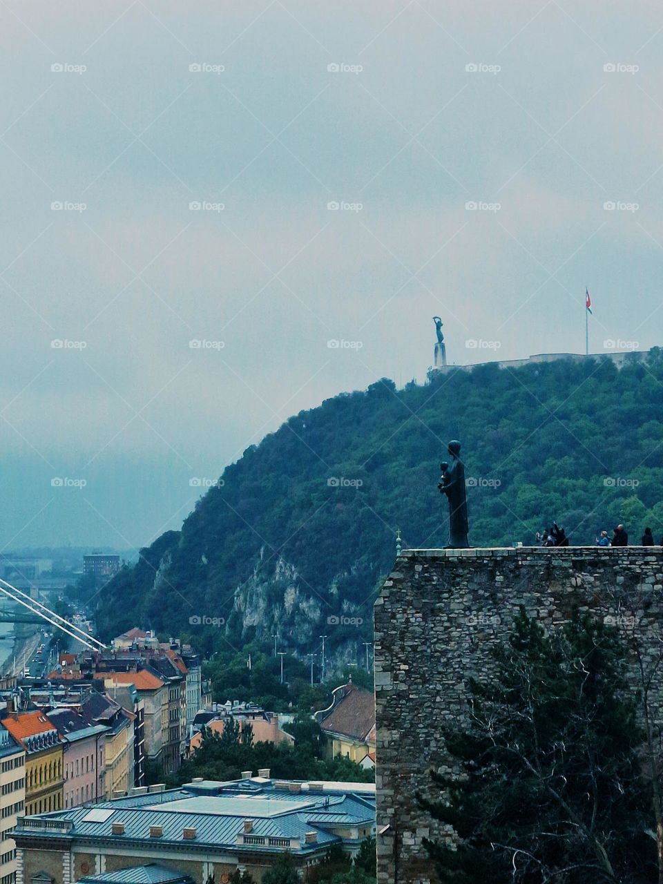 statues from Budapest