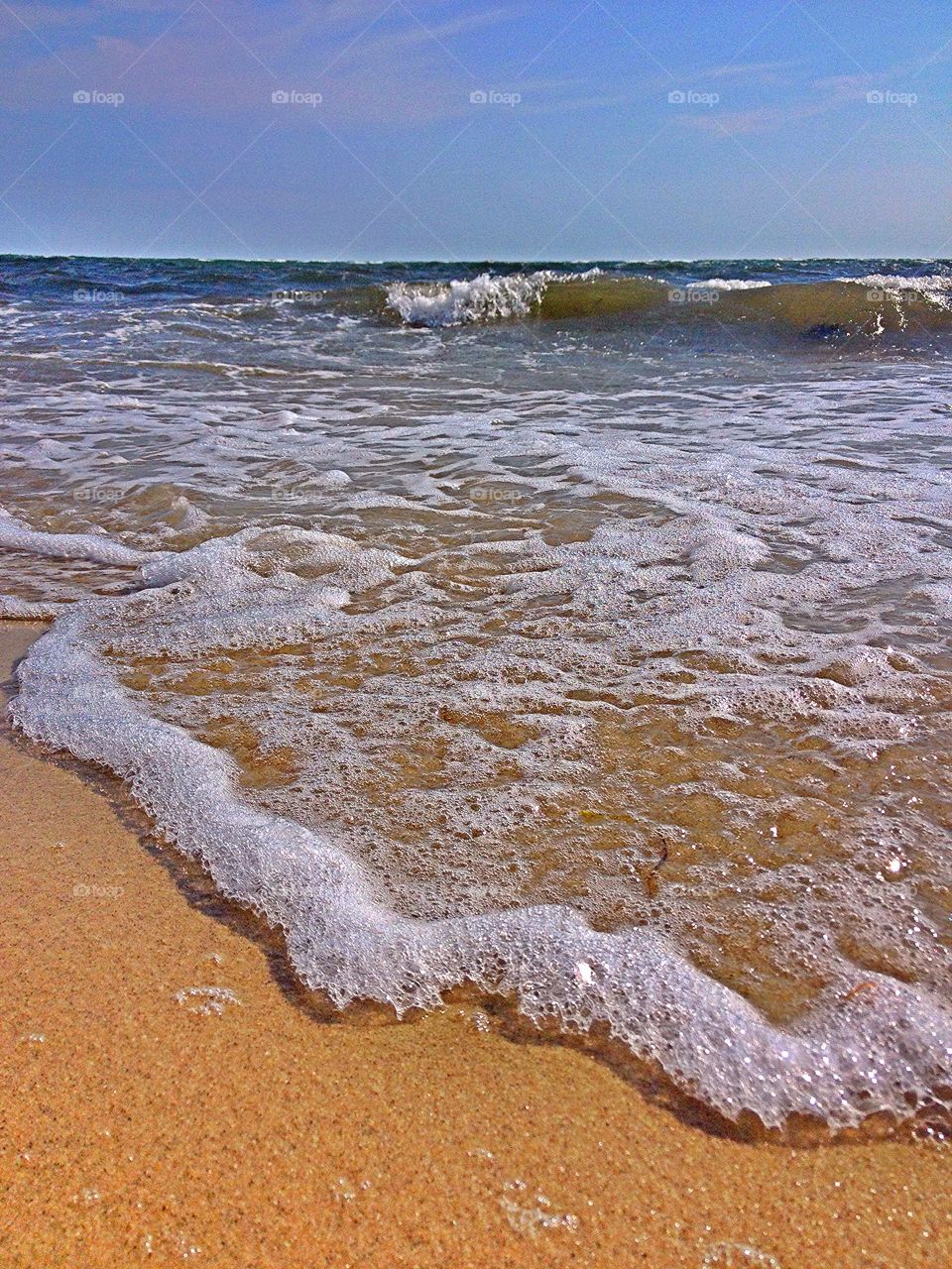 Beach waves