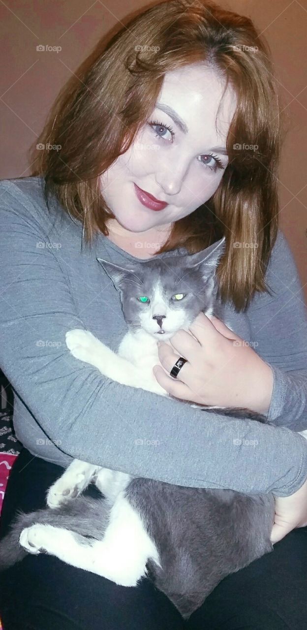 Me and my kitty cat.