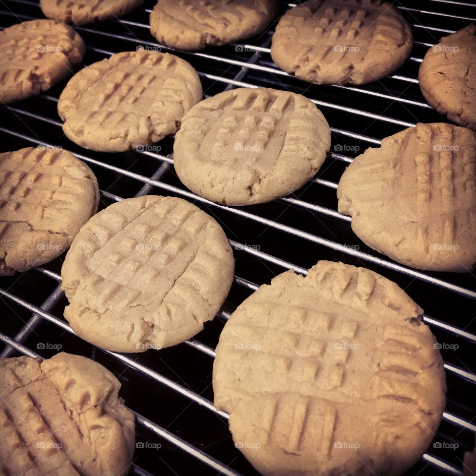 Yummy yummy peanut buttery cookies 