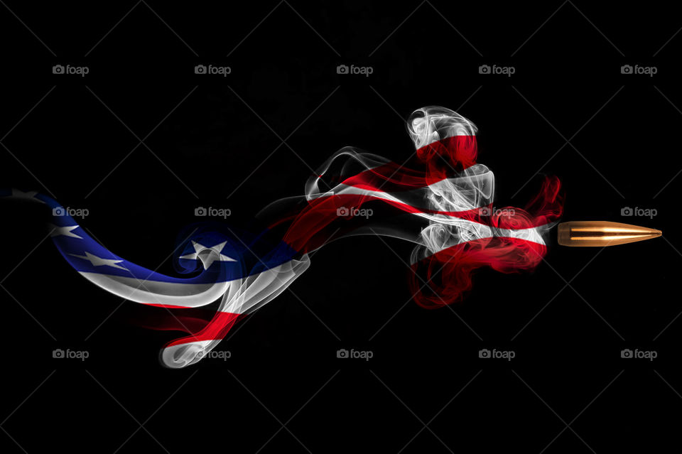 freedom bullet. a study is photographing smoke evolved into an idea and an oxymoron of a statement
