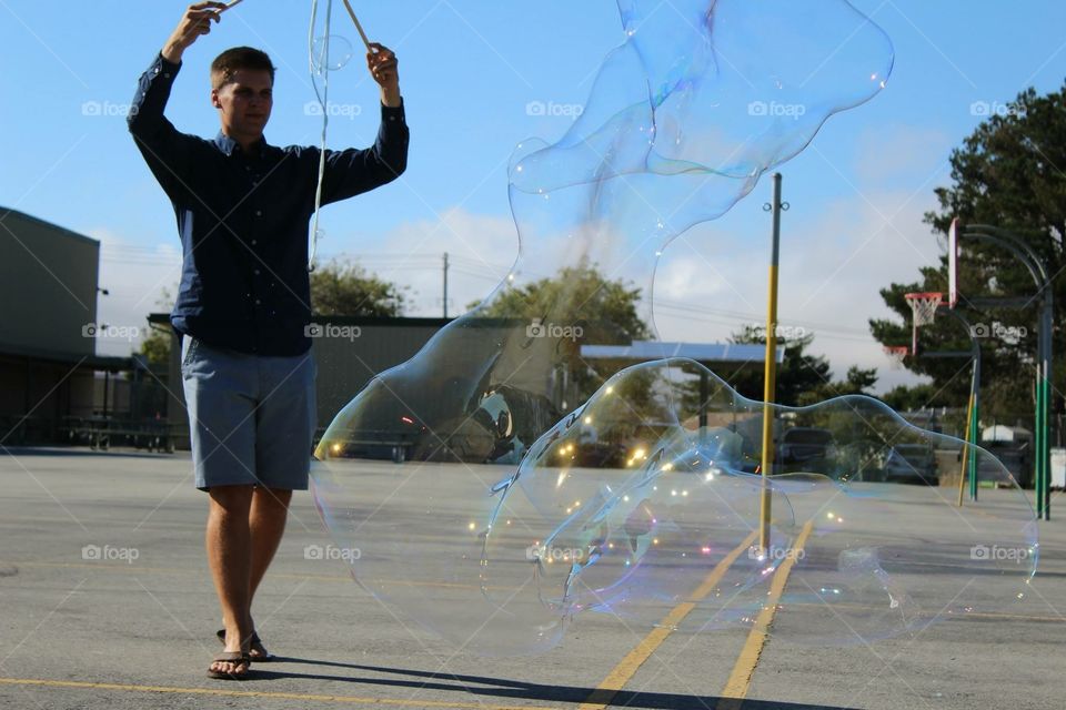 Long bubble. It's a long bubble