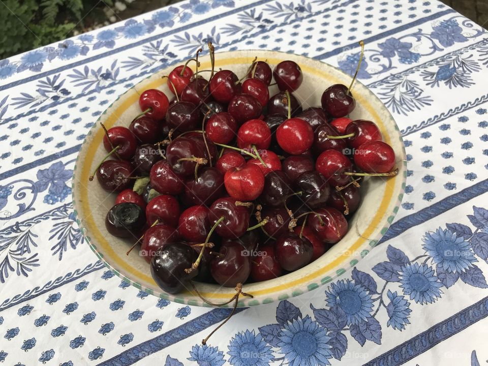 Life is a bowl of cherries enjoy them