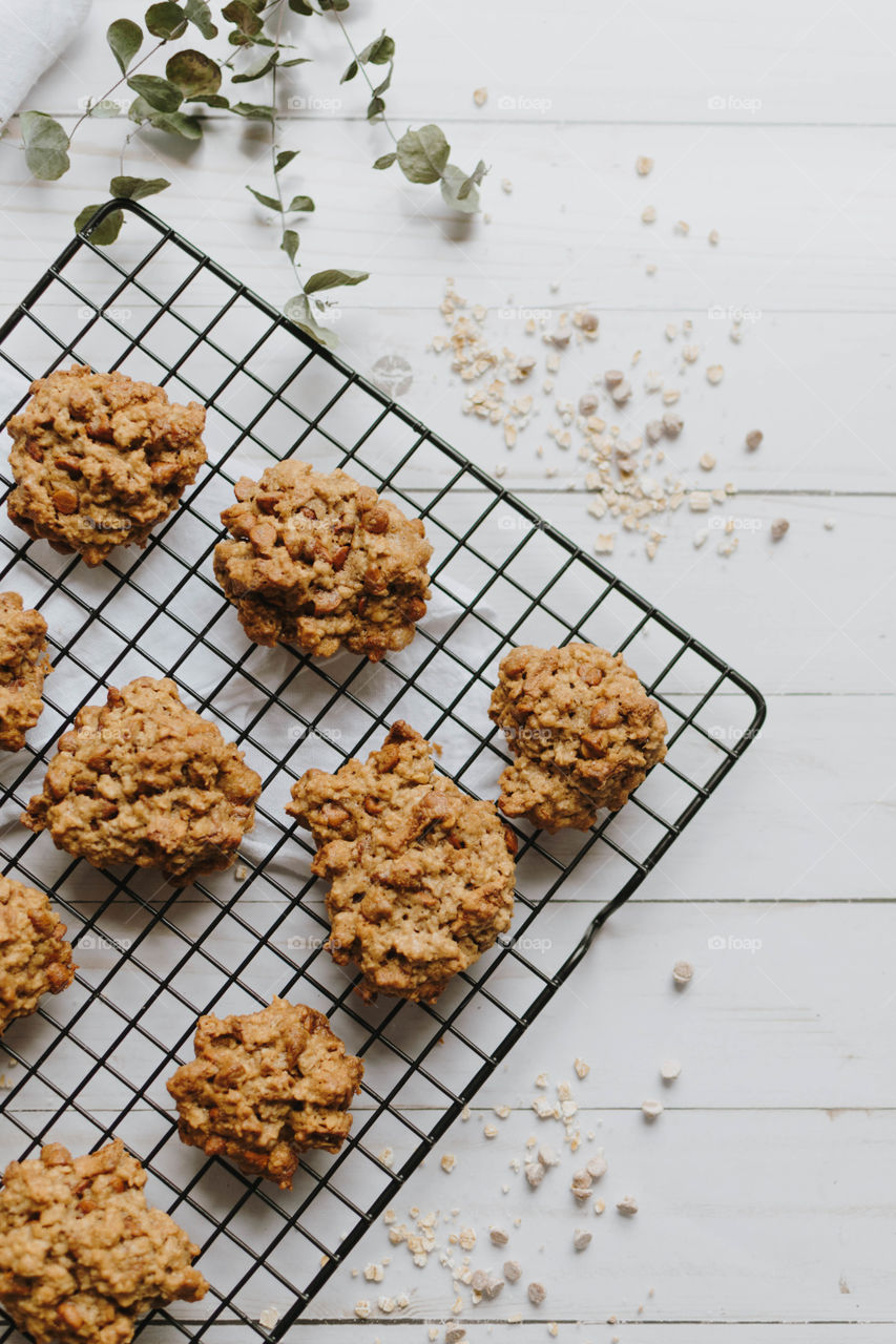 Oatmeal cookies.