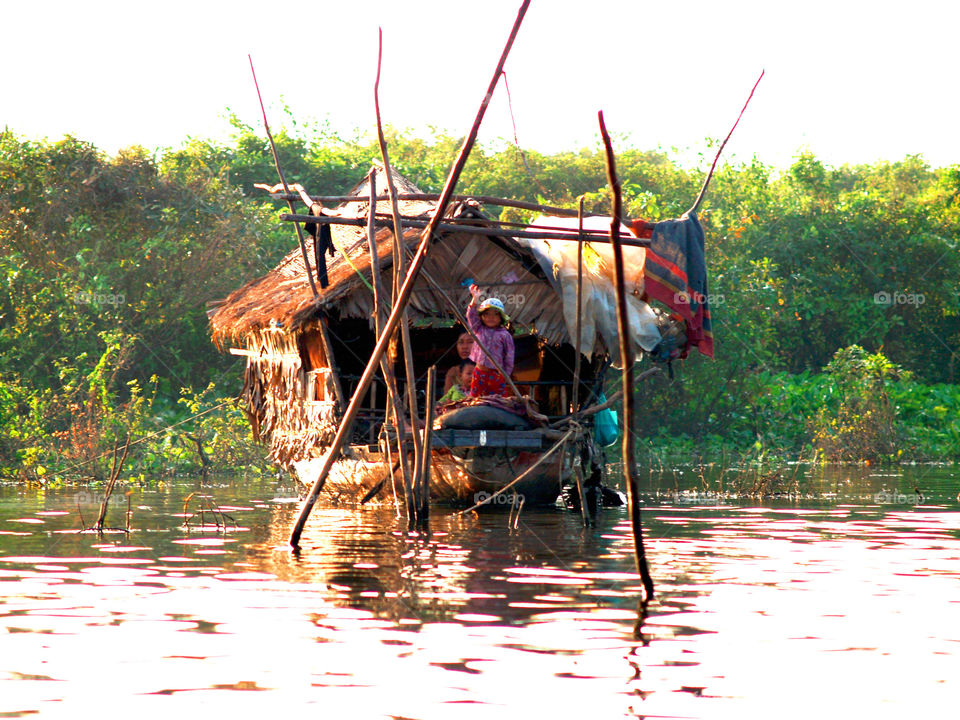 Floating house