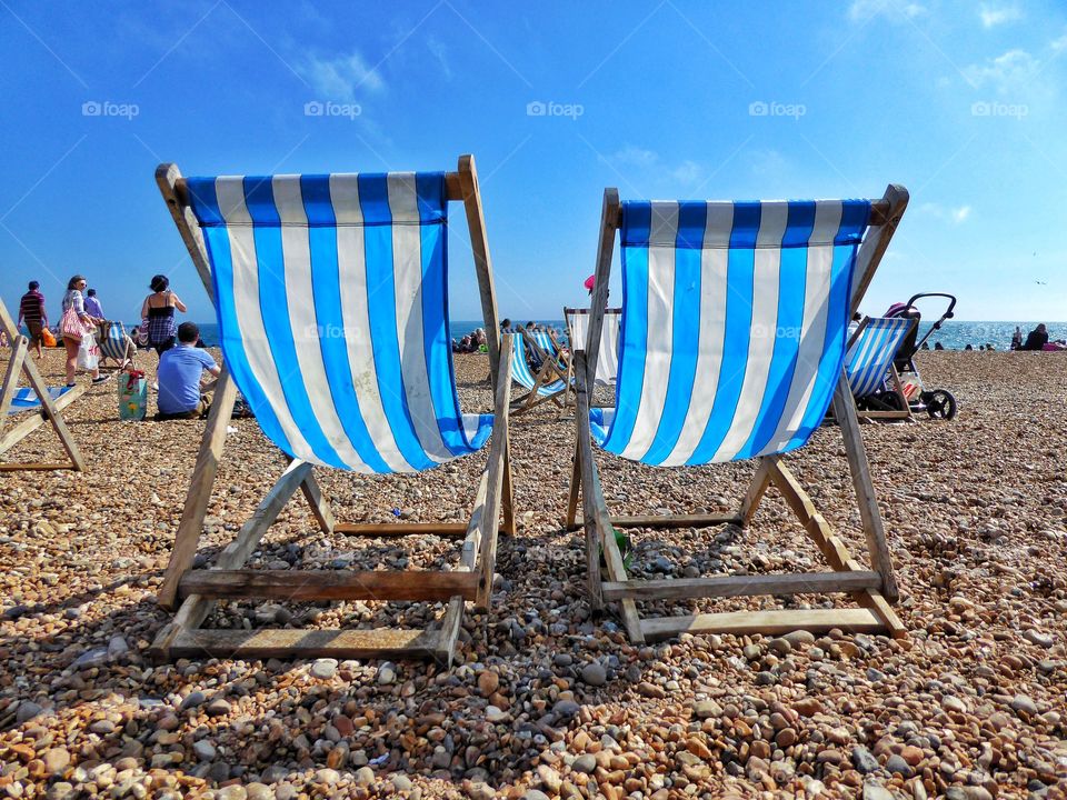 Peoples enjoying at beach