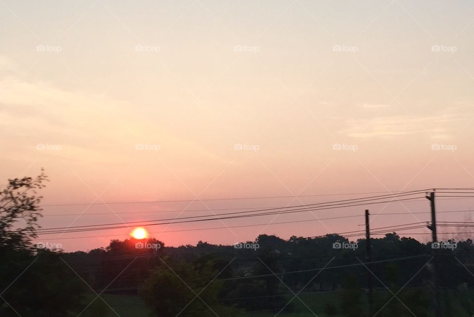 Sunrise in Northern Virginia 