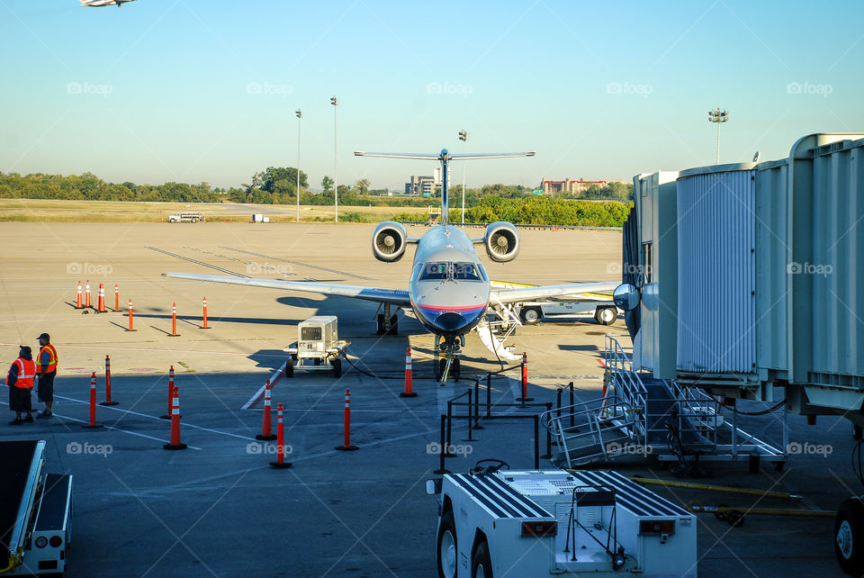 Airplane at the Airport 