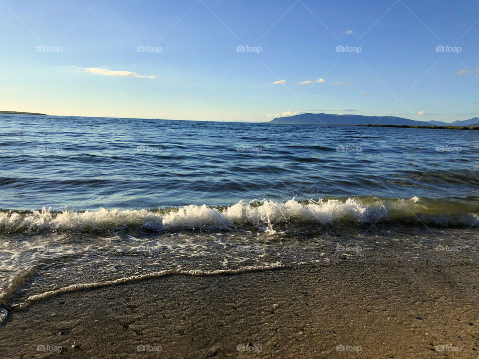 Waves come in a rhythmic pattern.  Washing distracting thoughts away and all that’s left is an appreciation of the moment.