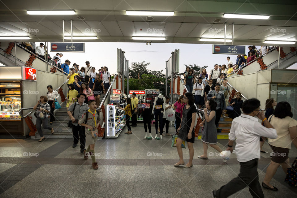 BTS public train station 