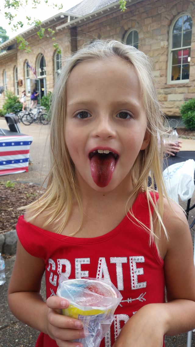 Icee Tongue!
