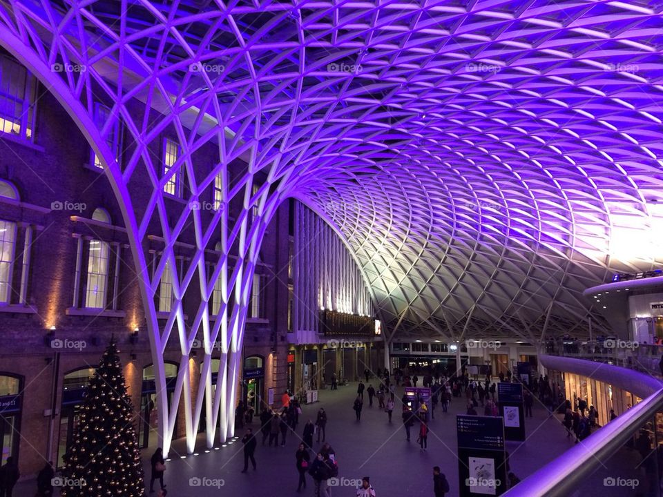 London Kings Cross Station 