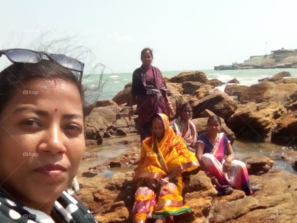 beautiful nature behind us