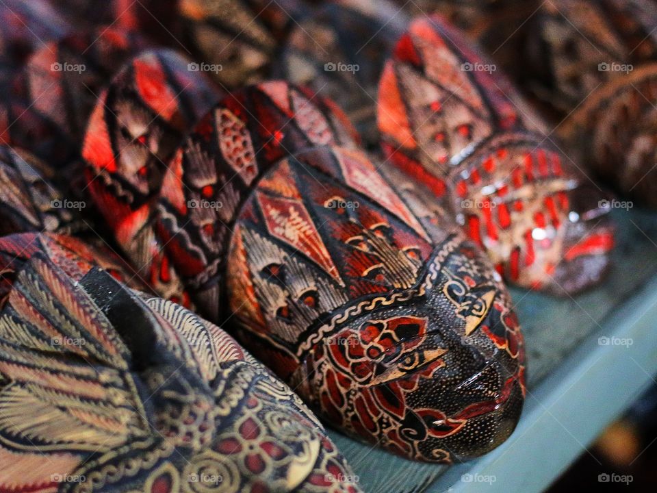 Batik masks 