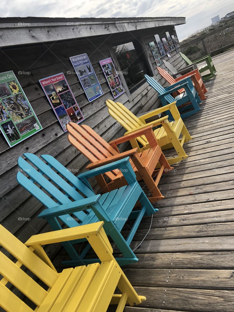 Colorful chairs