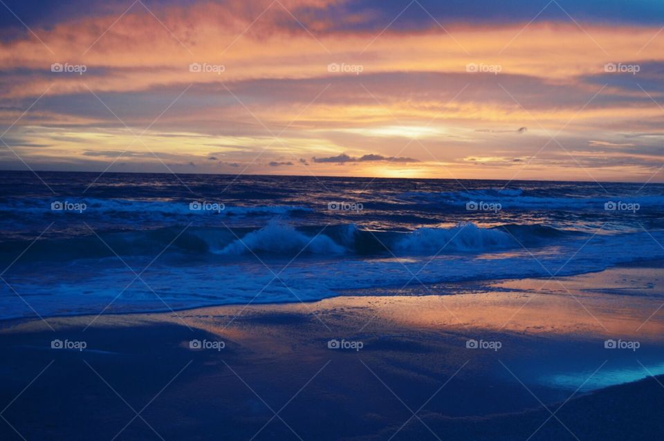Sunset at the Beach . Taken in Ana Maria Island, FL