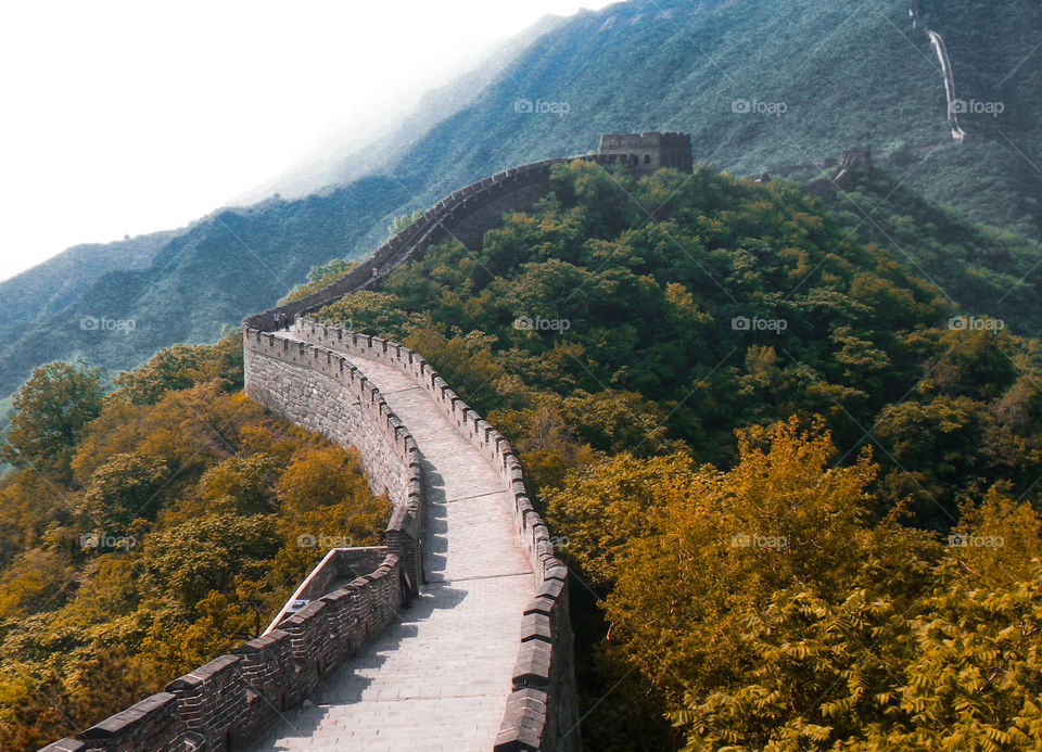 Great wall of China, landscape