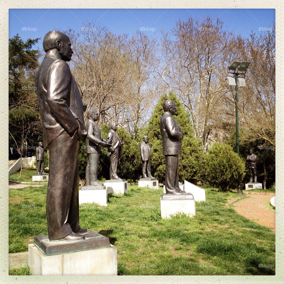 Sculpture in istanbul