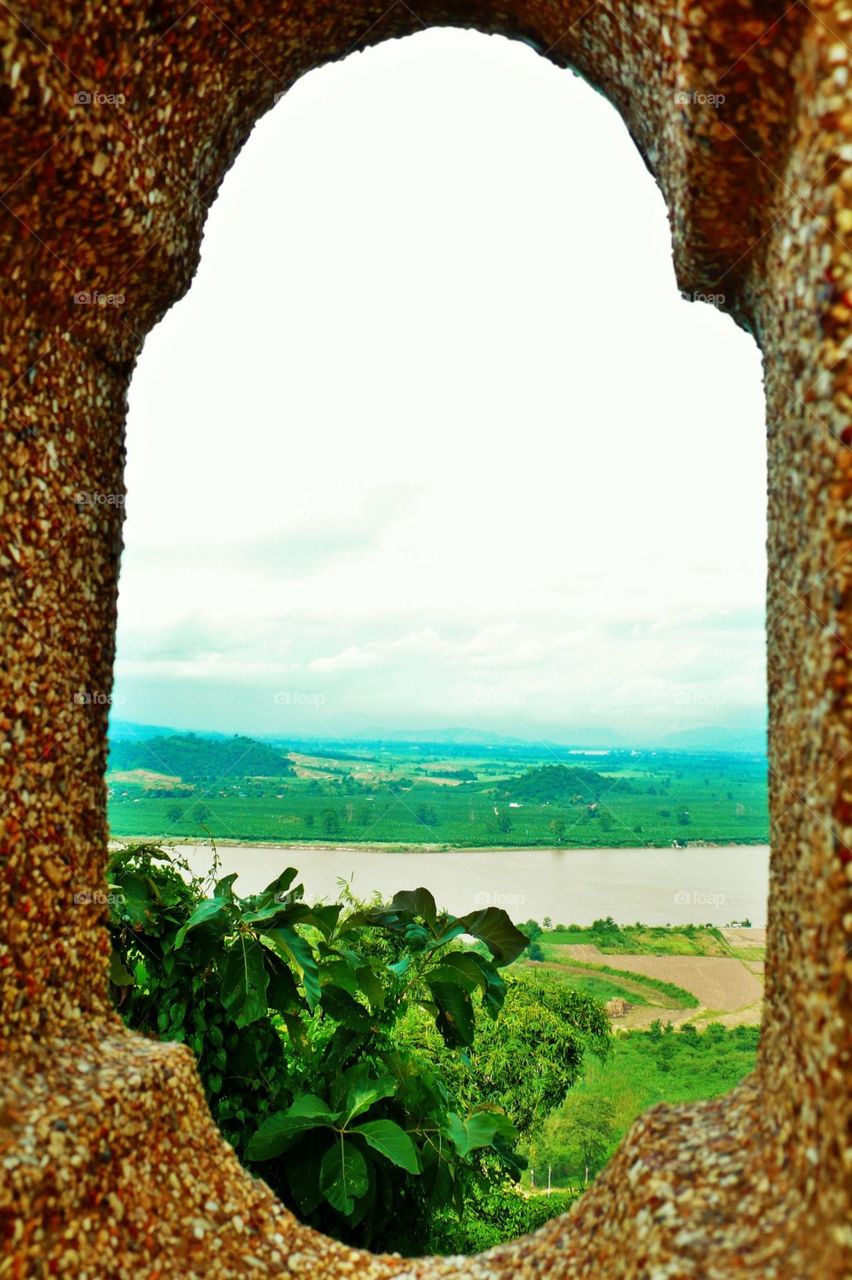 Golden Triangle View at Maekhong River