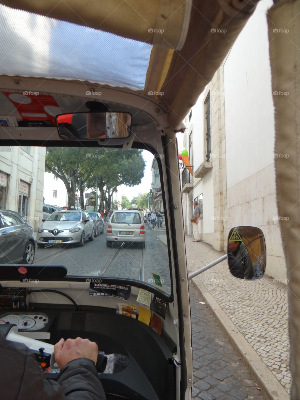 My point of view from a tuk tuk
