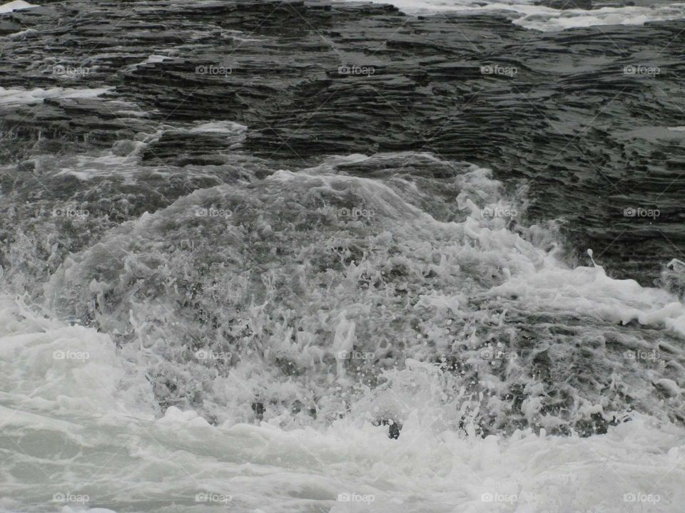 Water, Foam, Ocean, Wave, Sea