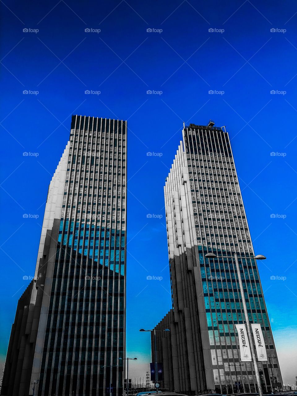 City towers