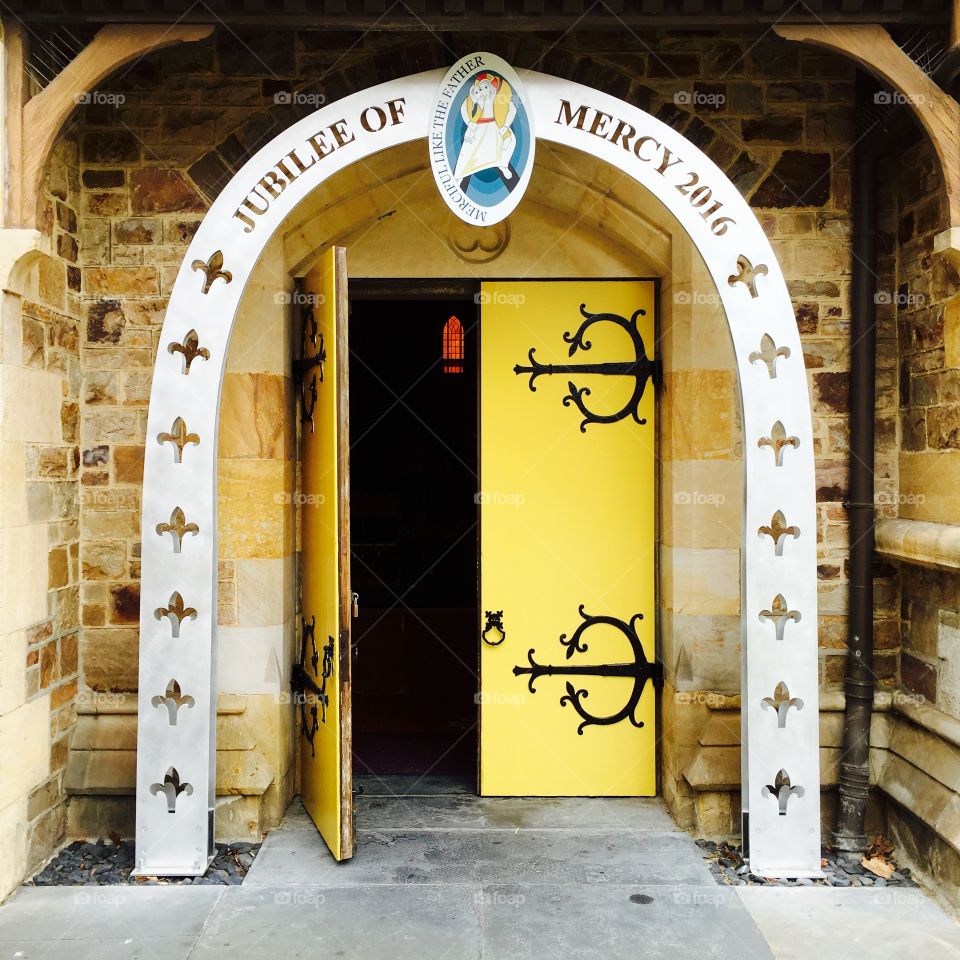 Church door