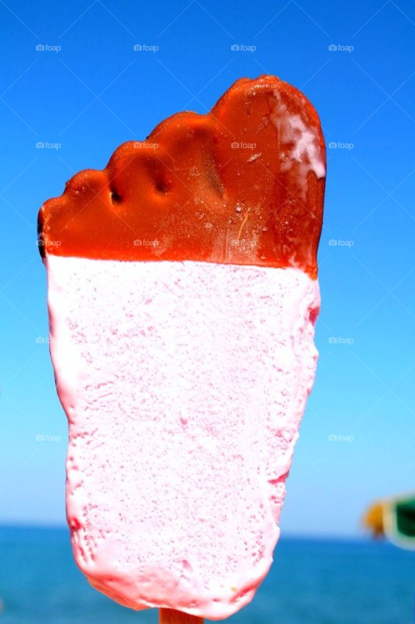 Strawberry icecream
