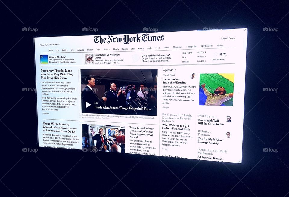 Website The New York Times