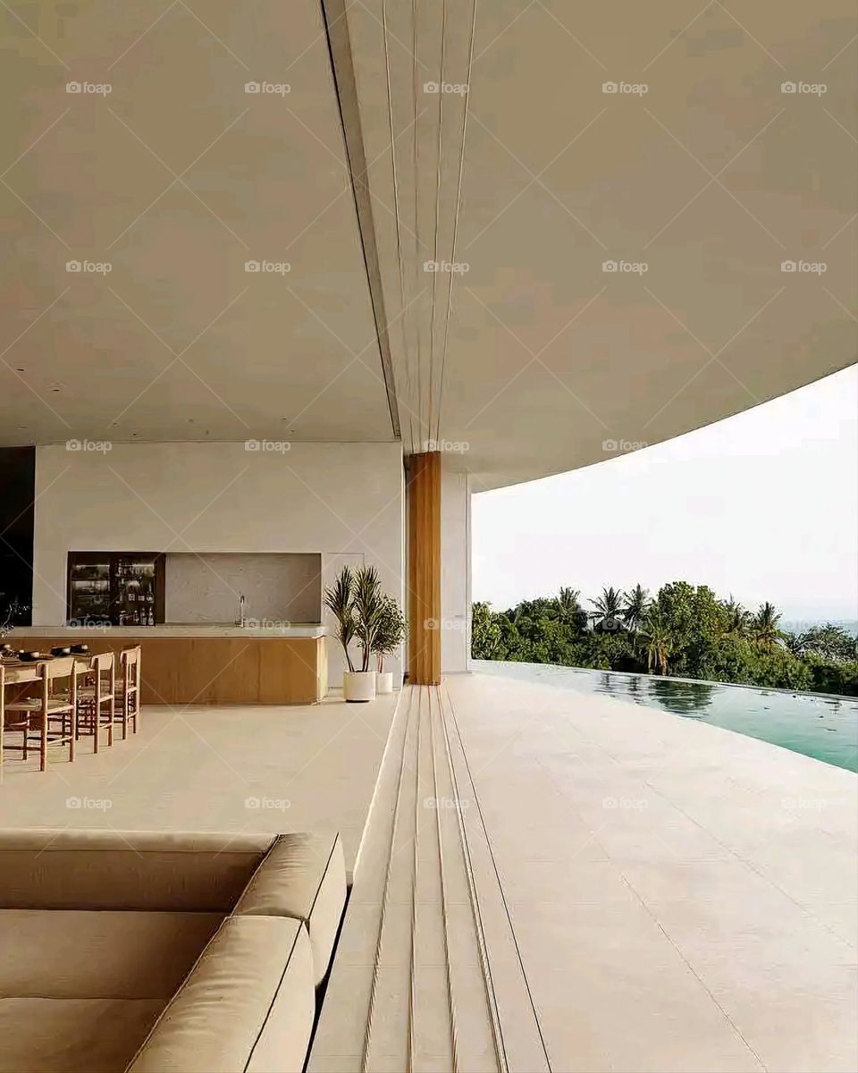 Glory be to God, the magnificent and picturesque view and the natural green trees are a view that is nothing more wonderful than it