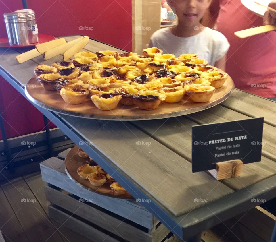 Pastel de nata ( Portuguese pastries)