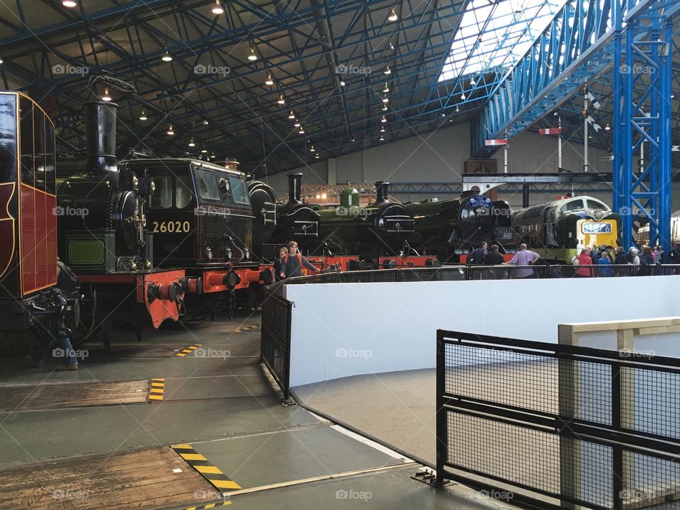 National railway museum York turntable 