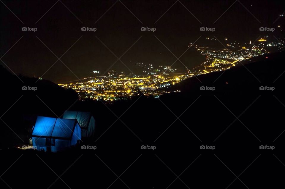 Camp above Thimpu