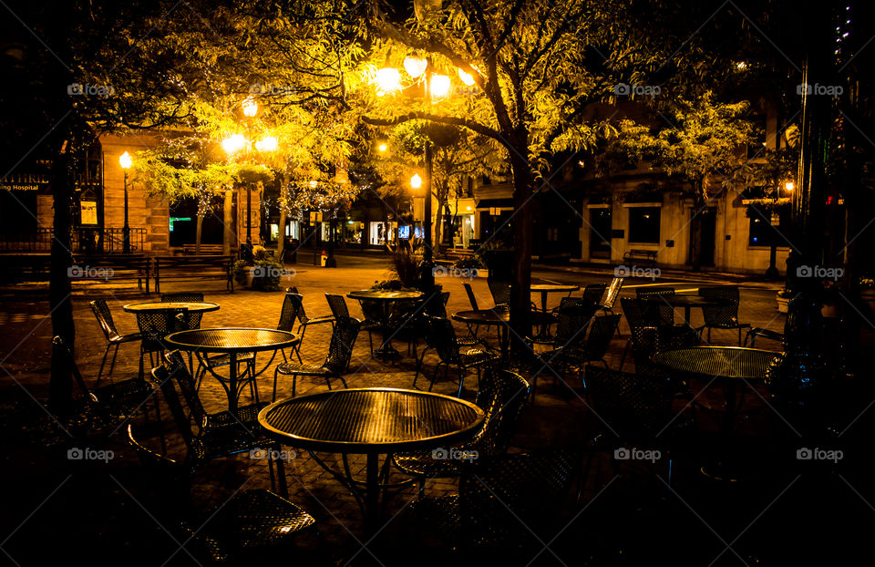 No Person, Street, Restaurant, Table, Travel