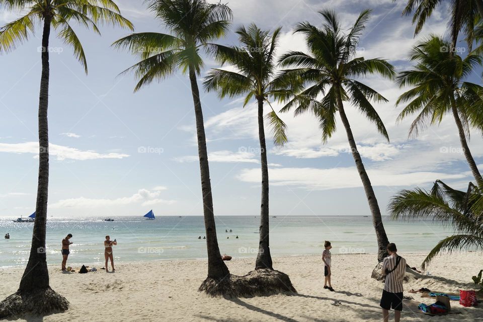 Summer Vacation in a famous Beach island.