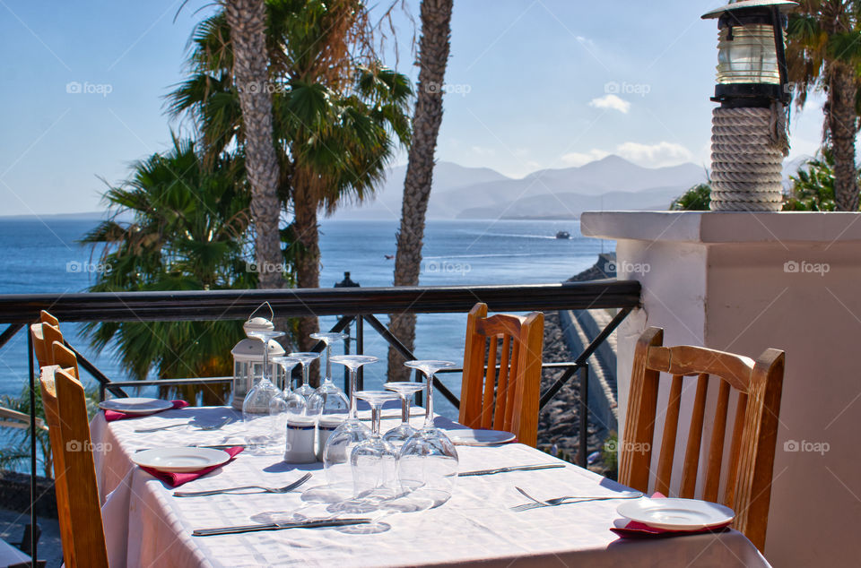 Restaurant at Puerto Del Carmen