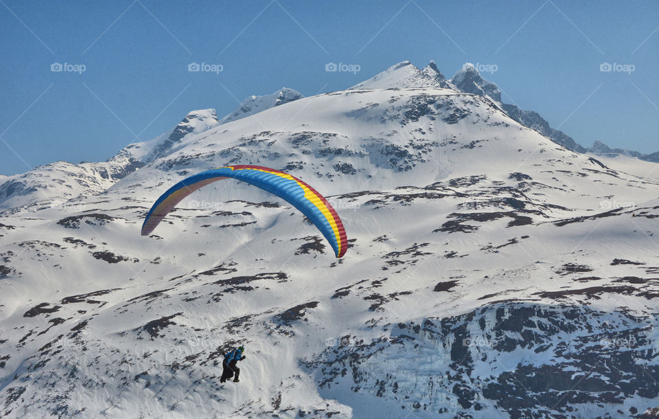 Paragliding in Norway