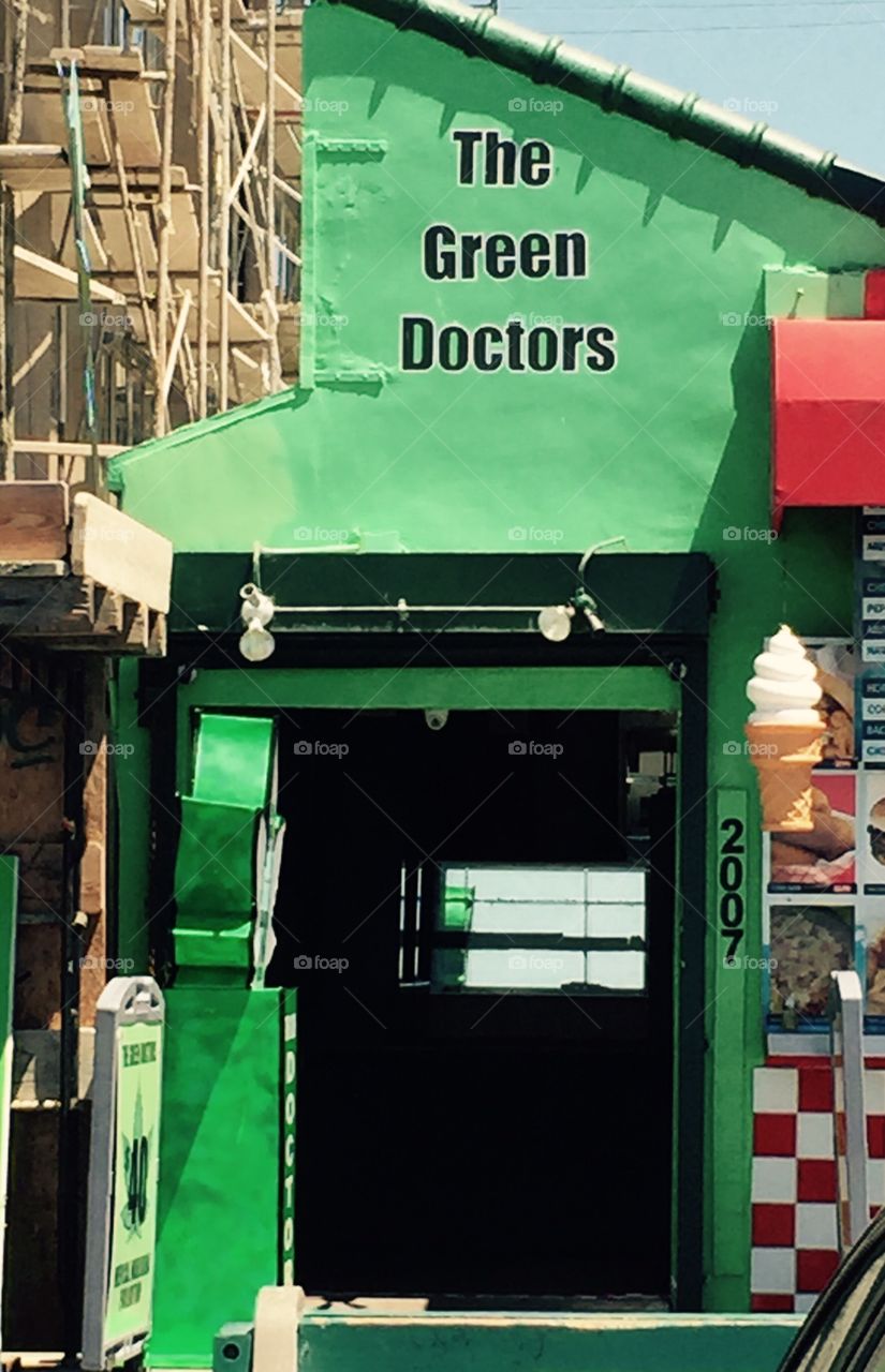 The doctor of Venice Beach