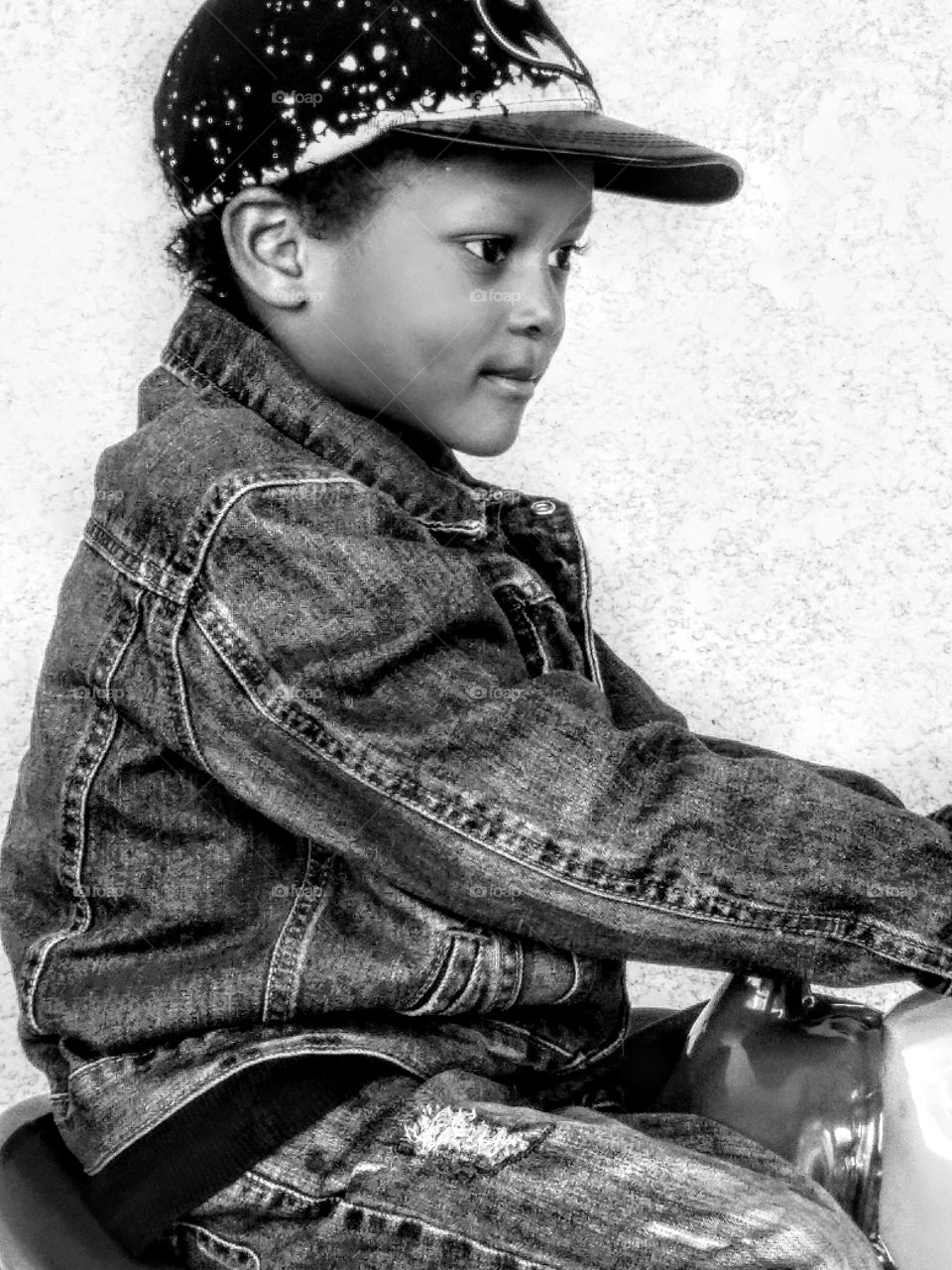 youngest son enjoys life as a kid