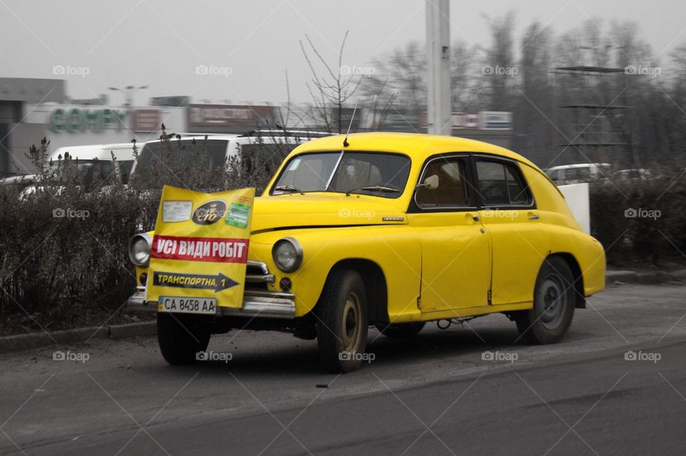 Old soviet car