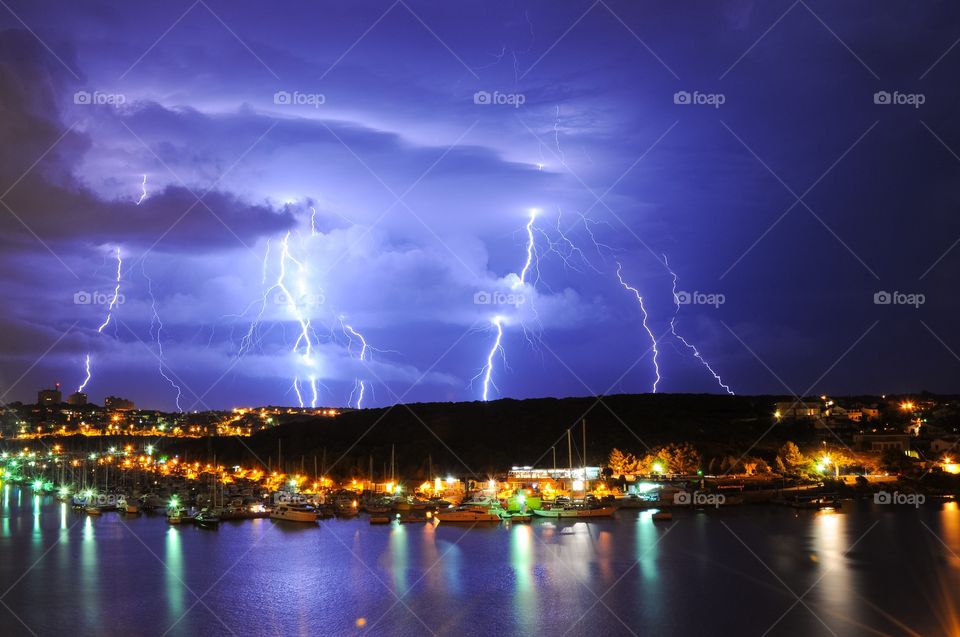 Storm clouds